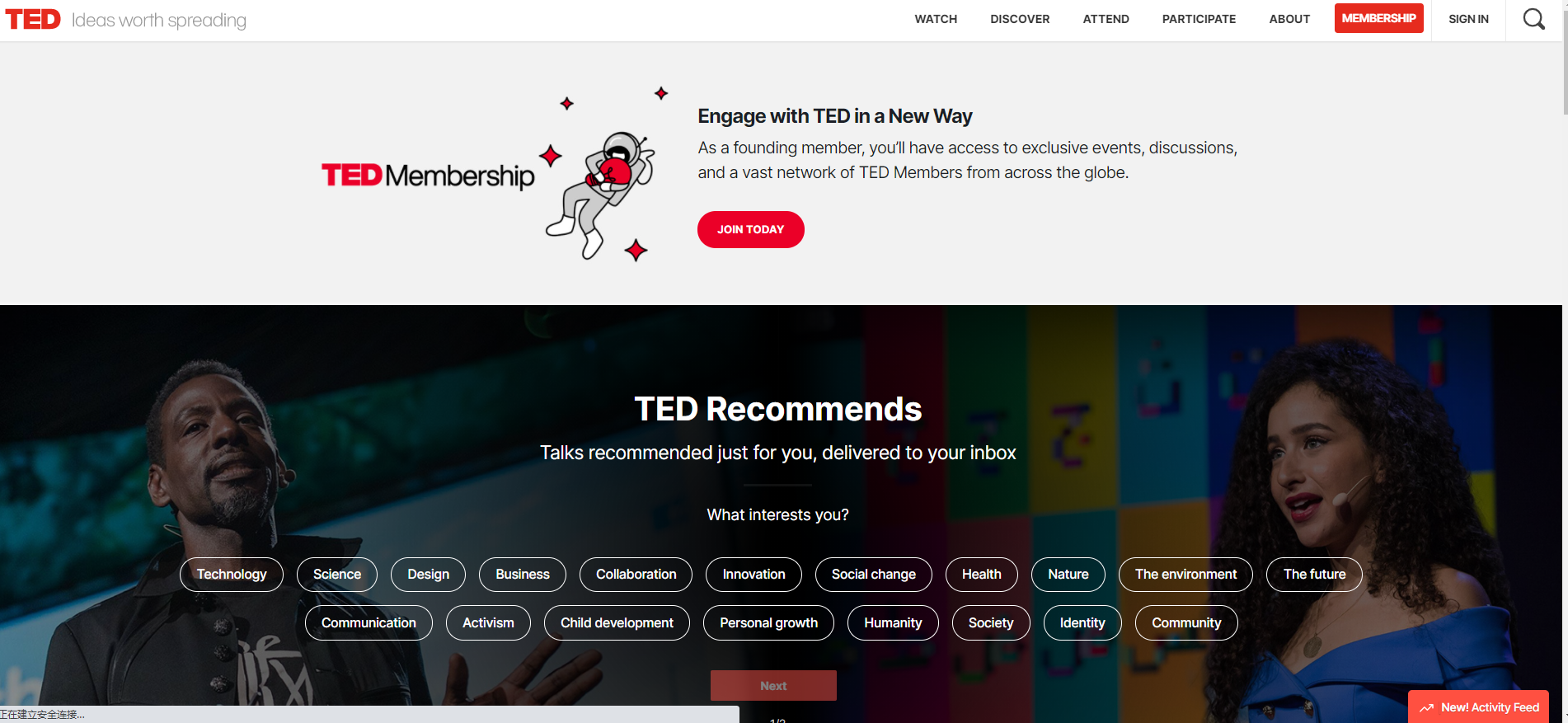 TED演讲助你口语起飞