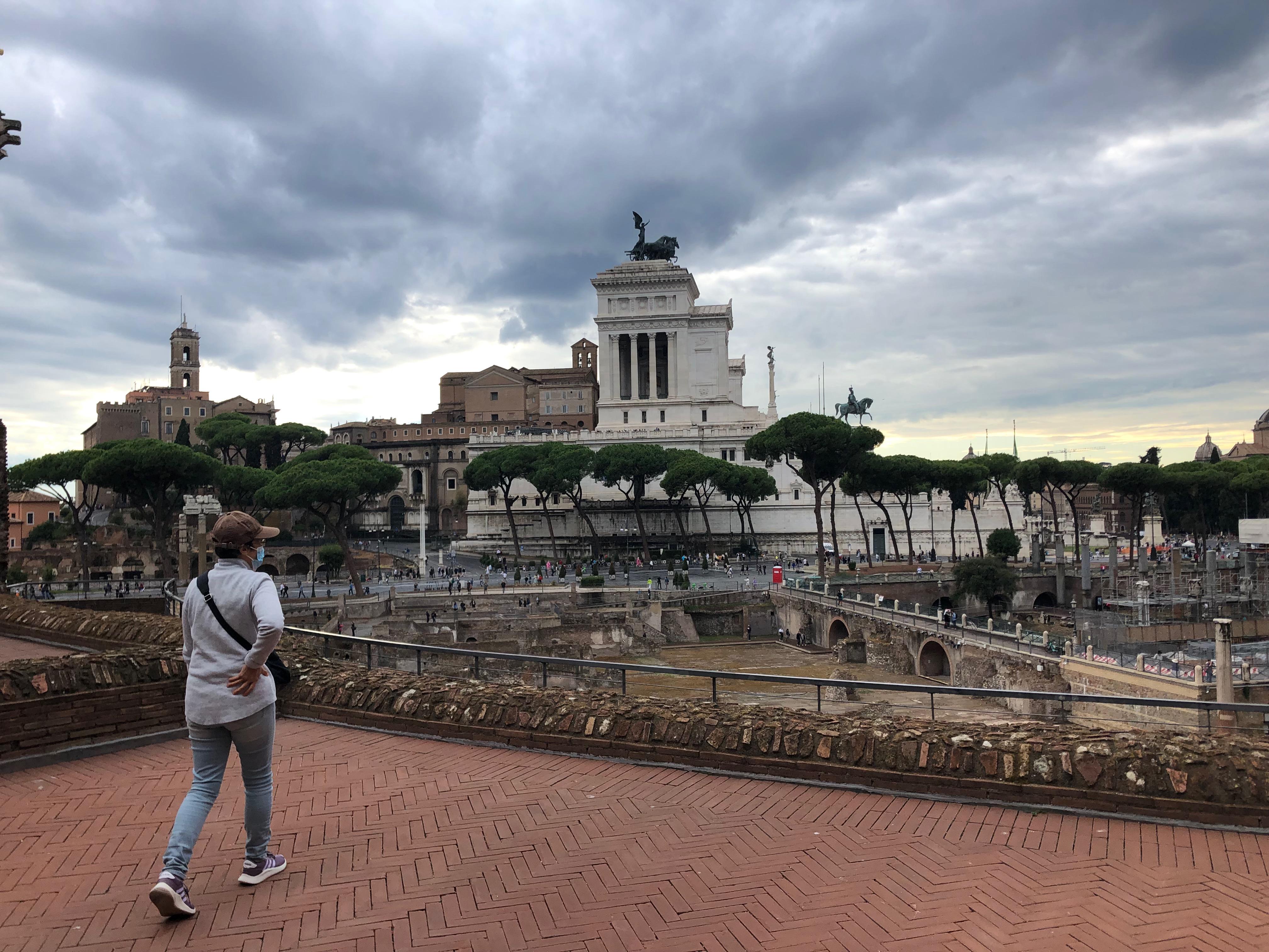 欧洲游记：罗马的威尼斯广场与维托里亚诺纪念堂 Vittoriano