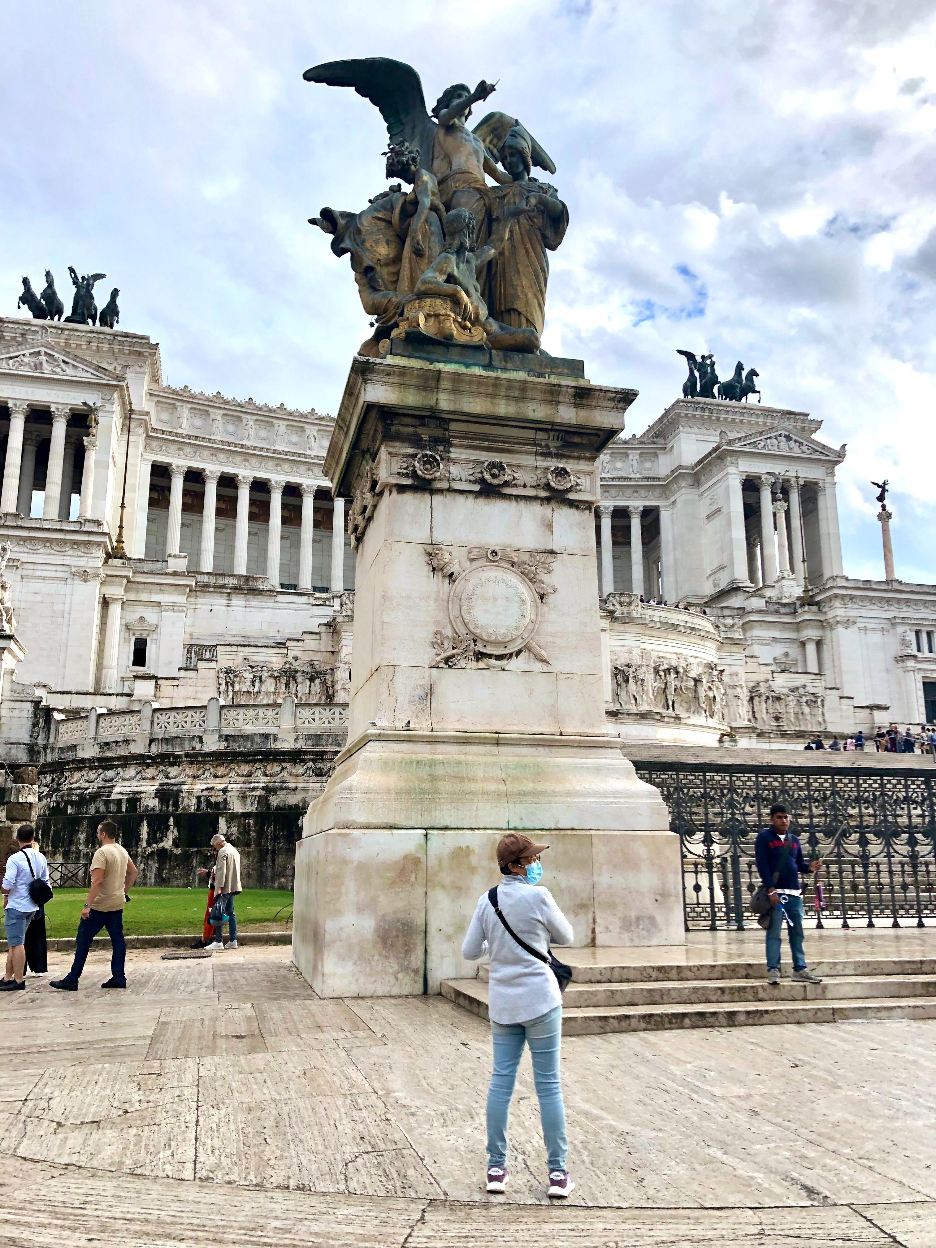欧洲游记：罗马的威尼斯广场与维托里亚诺纪念堂 Vittoriano
