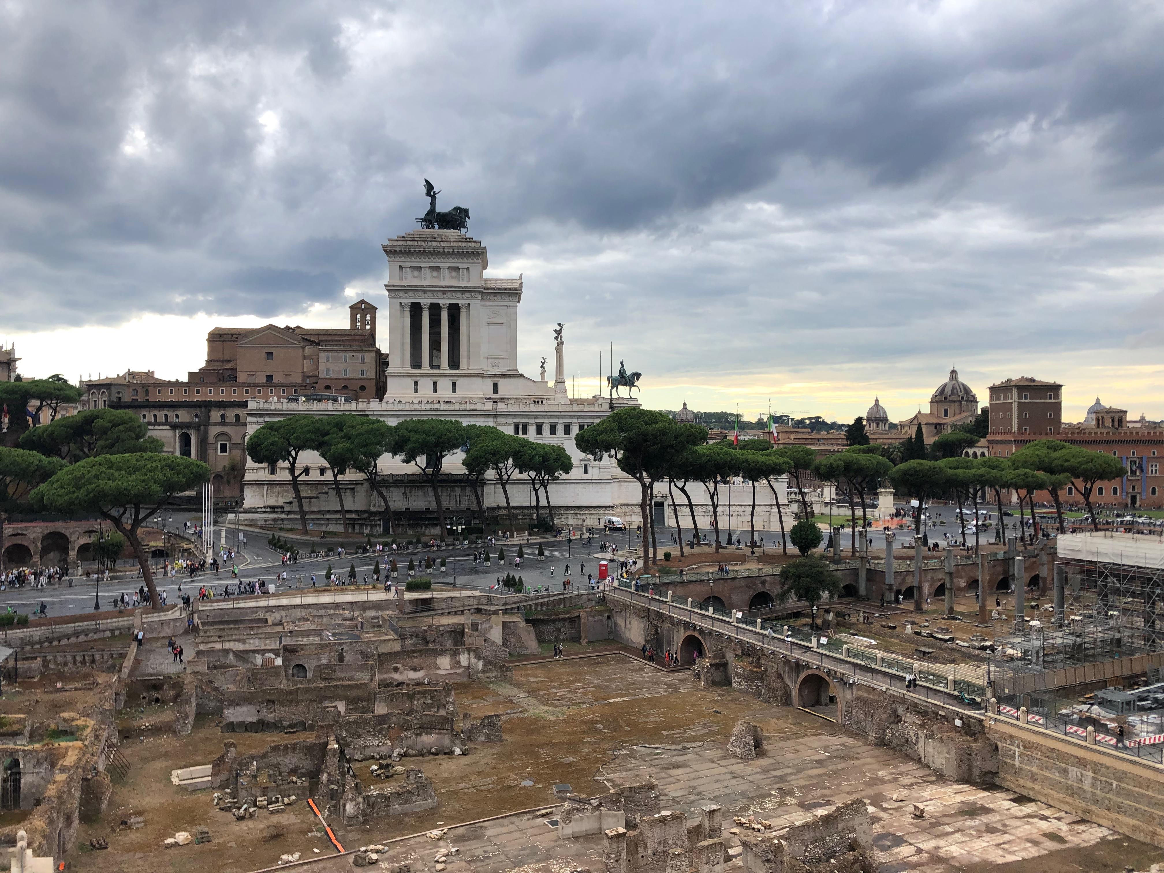 欧洲游记：罗马的威尼斯广场与维托里亚诺纪念堂 Vittoriano