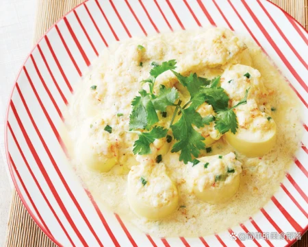 日本豆腐蒸虾泥，适合老人孩子的营养菜品，鲜嫩营养