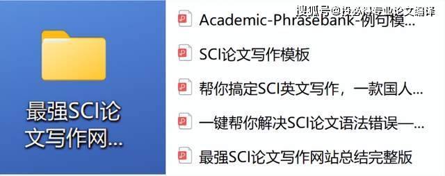 原创            SCI 论文写作网站：搜索引擎+语料库+语法检查+专业词汇例句查询