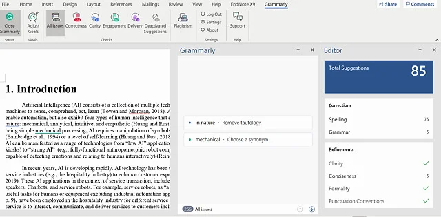 谁能帮你提高英语写作水平？Microsoft Editor 与 Grammarly 横向对比