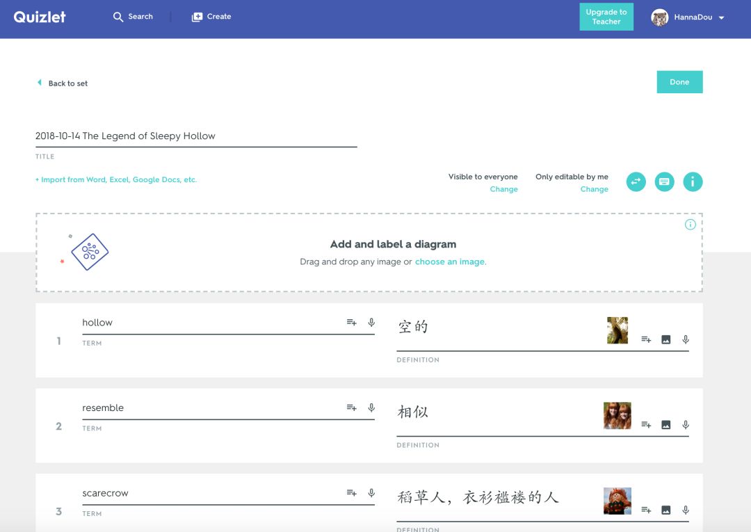 背单词神器QUIZLET