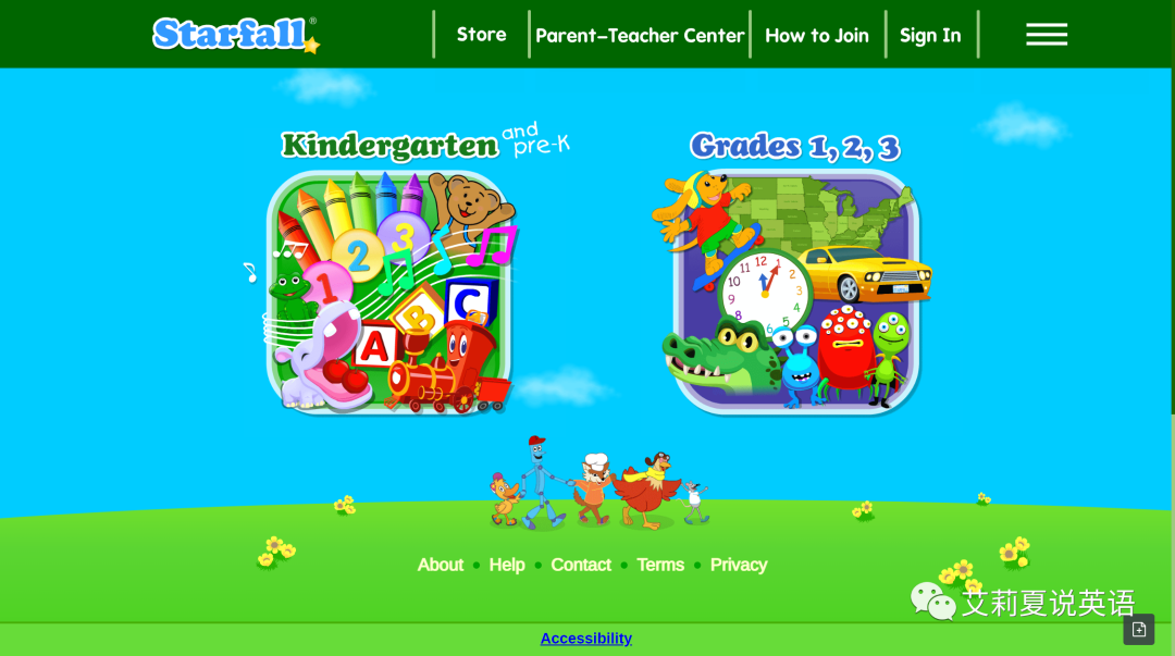 又一个免费启蒙英语教学资源网站&APP-Starfall Education,不看等于错过一个亿！