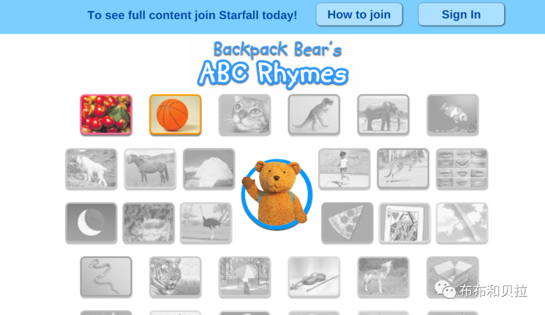 美国著名儿童在线学习网站Starfall及其系列app，推荐给你