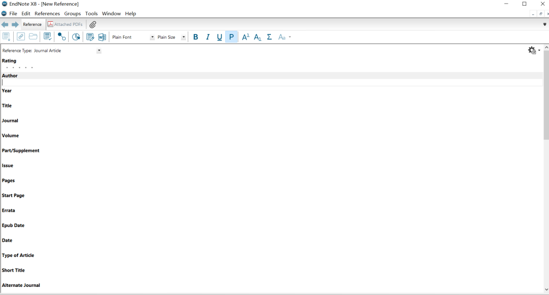 EndNote 教程