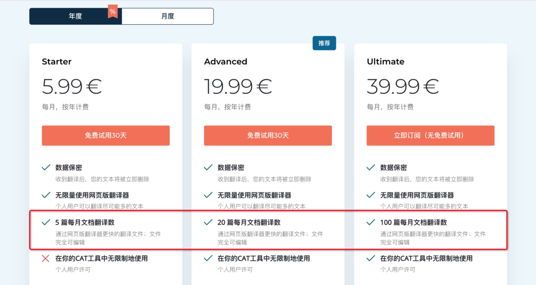 关于 DeepL 机器翻译能力