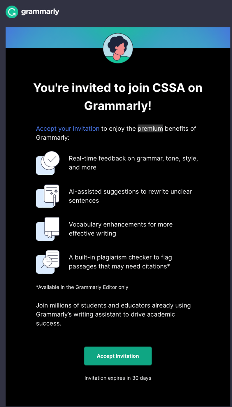 Grammarly 团购活动圆满完成！