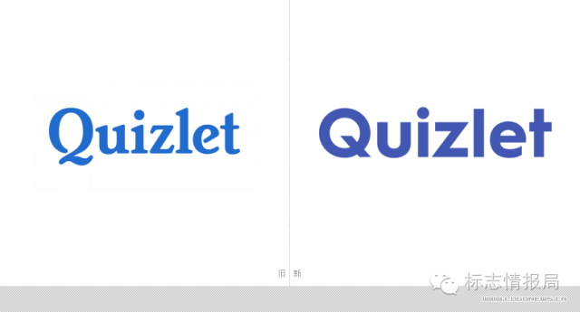 在线语言词卡记忆学习平台Quizlet更新LOGO