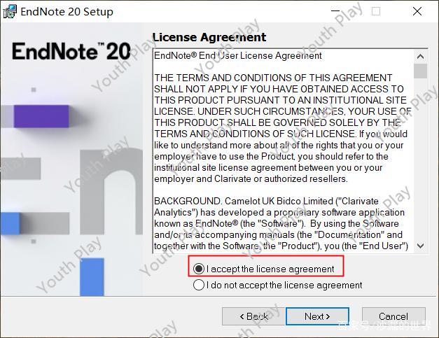 文献管理软件 EndNote 20 for Win