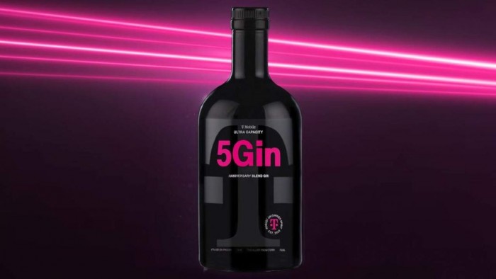 [图]为推广5G网络 T-Mobile推出限量白酒5Gin和啤酒5Ginger