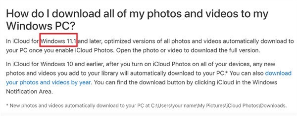 iCloud官网现身Windows 11