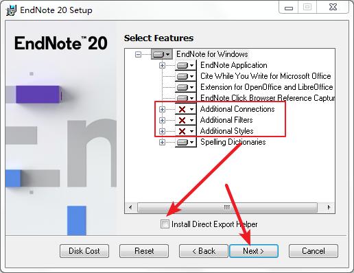 EndNote20安装教程