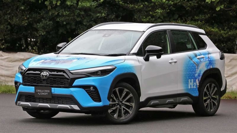 坚持自己的新能源之路 丰田Corolla Cross H2概念车官图发布