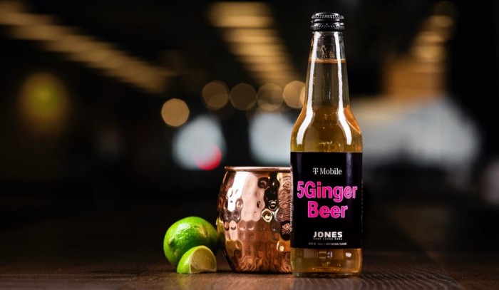 [图]为推广5G网络 T-Mobile推出限量白酒5Gin和啤酒5Ginger