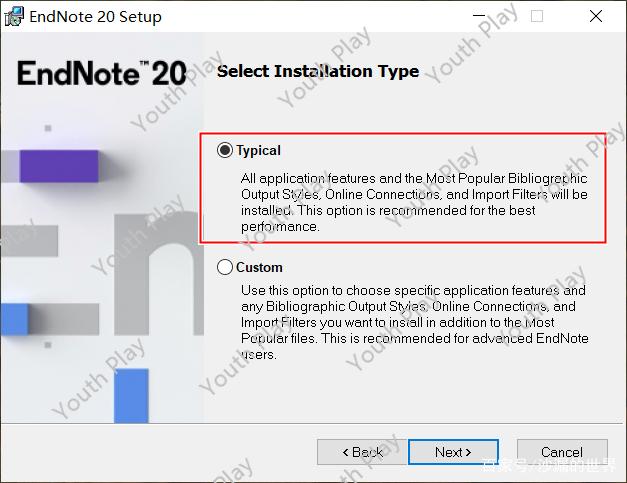 文献管理软件 EndNote 20 for Win