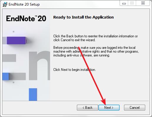 EndNote20安装教程