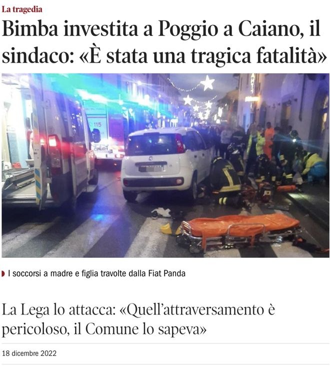 意大利12岁华人女孩，遭遇遇车祸身亡