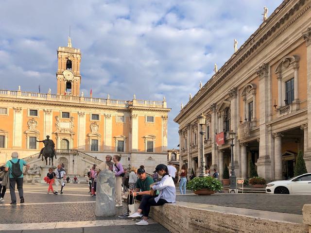 欧洲游记：罗马的卡比托利欧广场 Piazza del Campidoglio