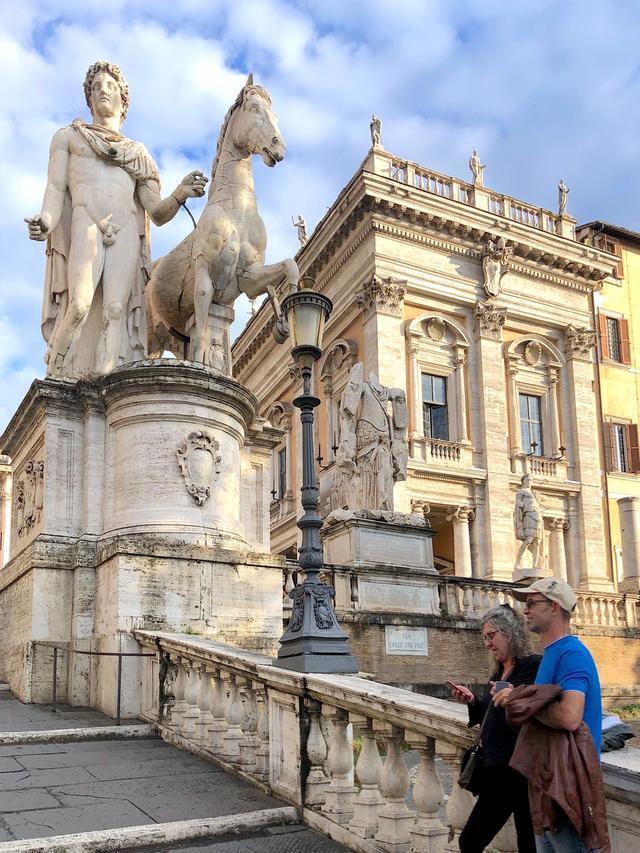 欧洲游记：罗马的卡比托利欧广场 Piazza del Campidoglio