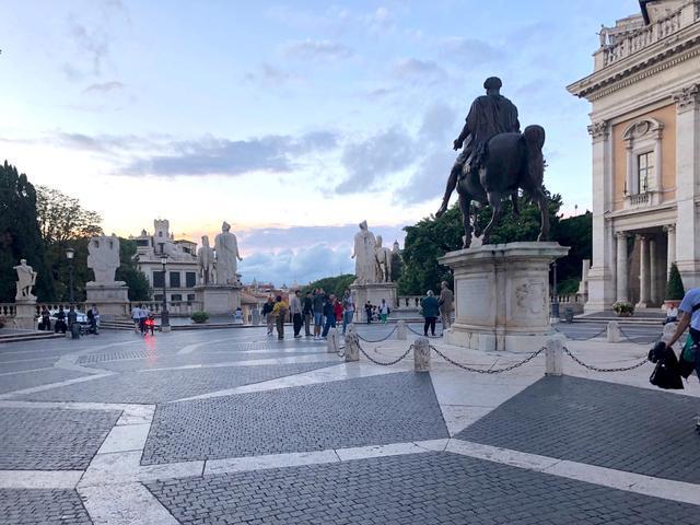 欧洲游记：罗马的卡比托利欧广场 Piazza del Campidoglio