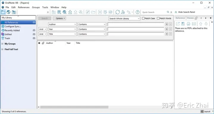 Endnote 使用简易教程（科研狗必备）