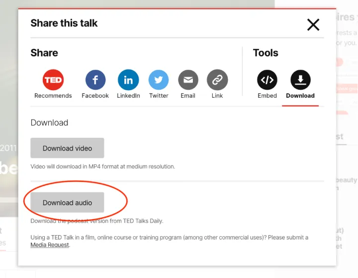 使用 ted.com 官网上的 TED Talks 练习口译的方法