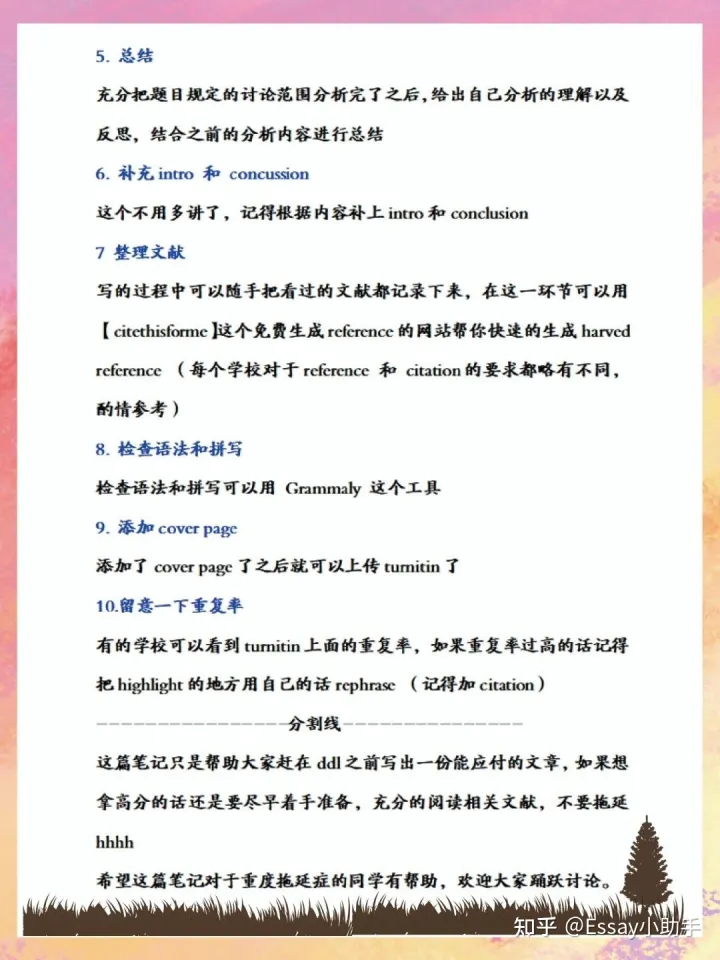 如何在1晚上⏰写出一篇能交的论文Essay