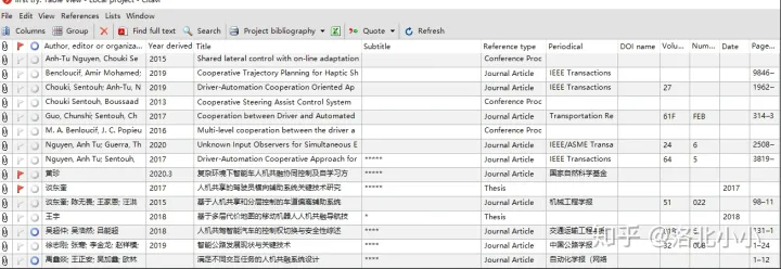文献管理软件CITAVI教程（小白入门-1）