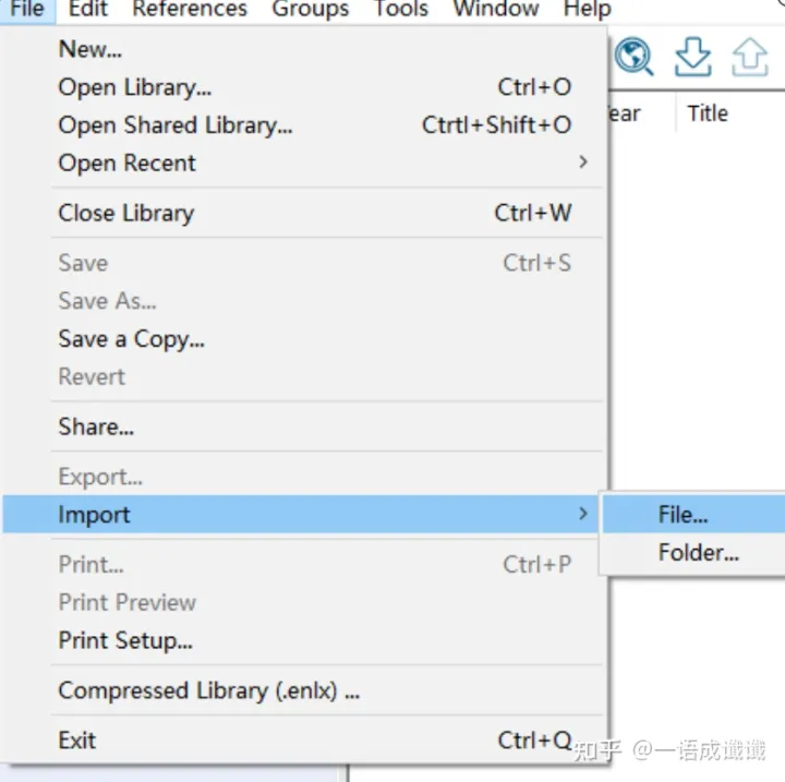 Endnote基础使用教程