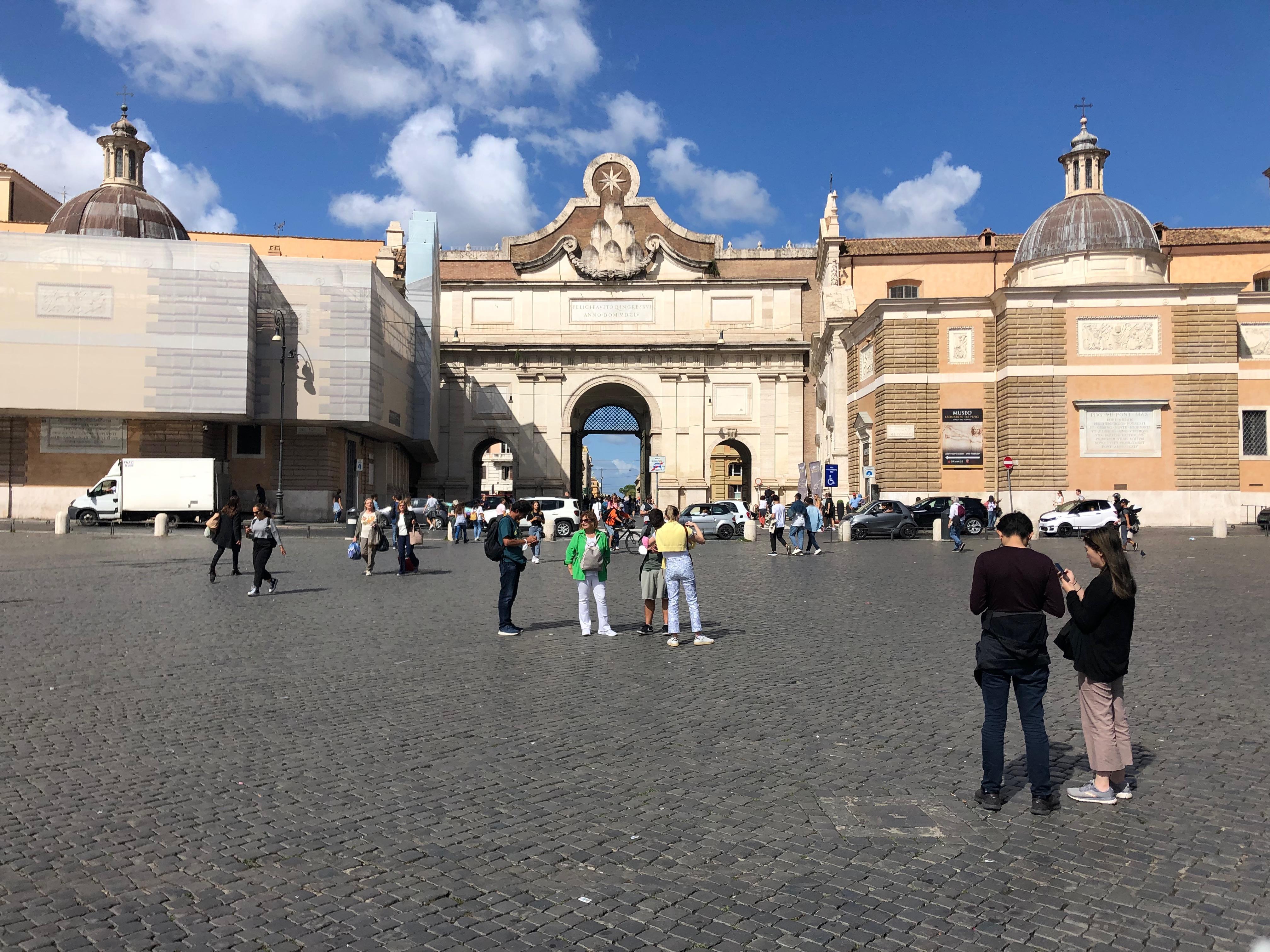 欧洲游记：罗马的人民广场 Piazza del Popolo