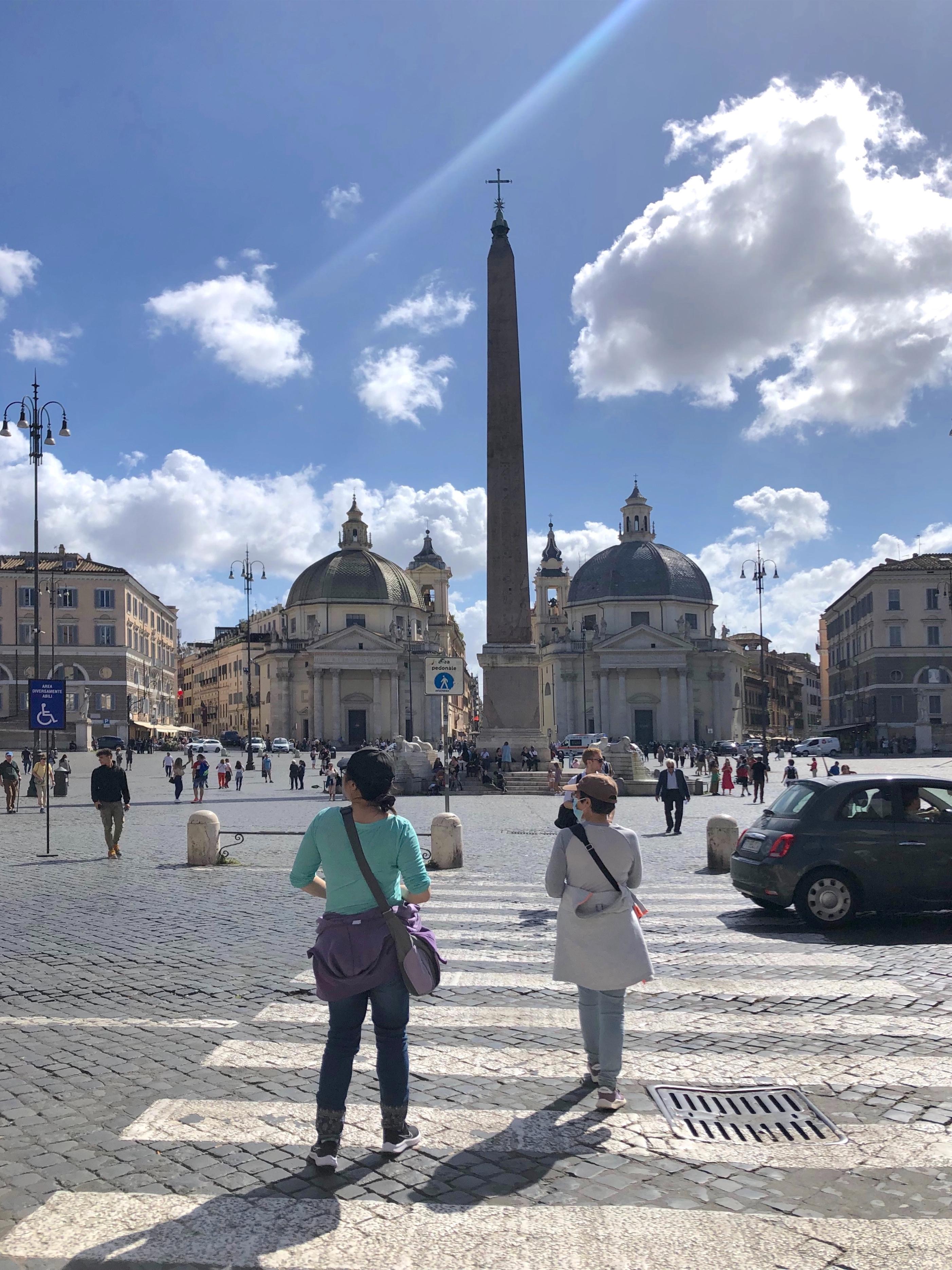 欧洲游记：罗马的人民广场 Piazza del Popolo