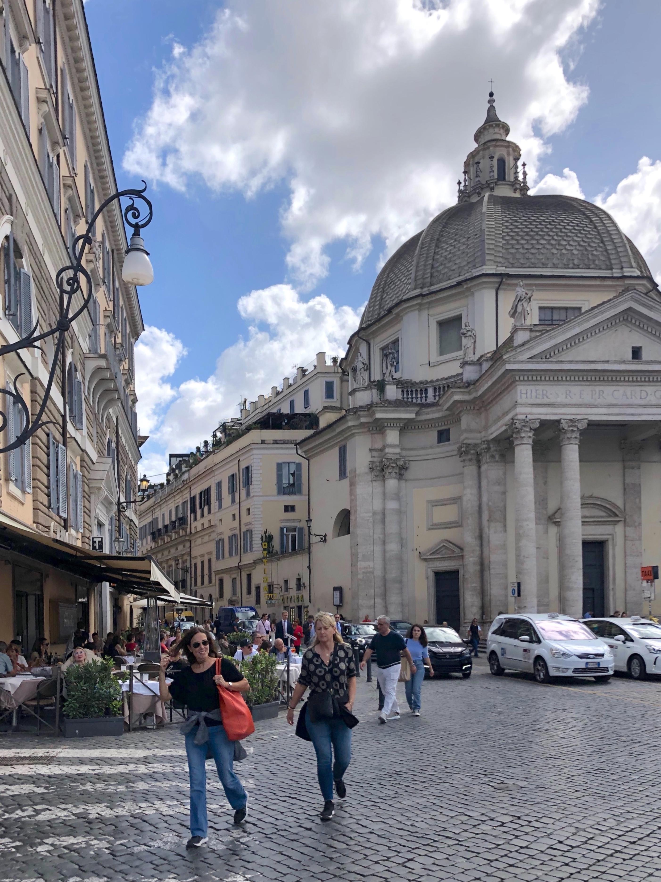 欧洲游记：罗马的人民广场 Piazza del Popolo