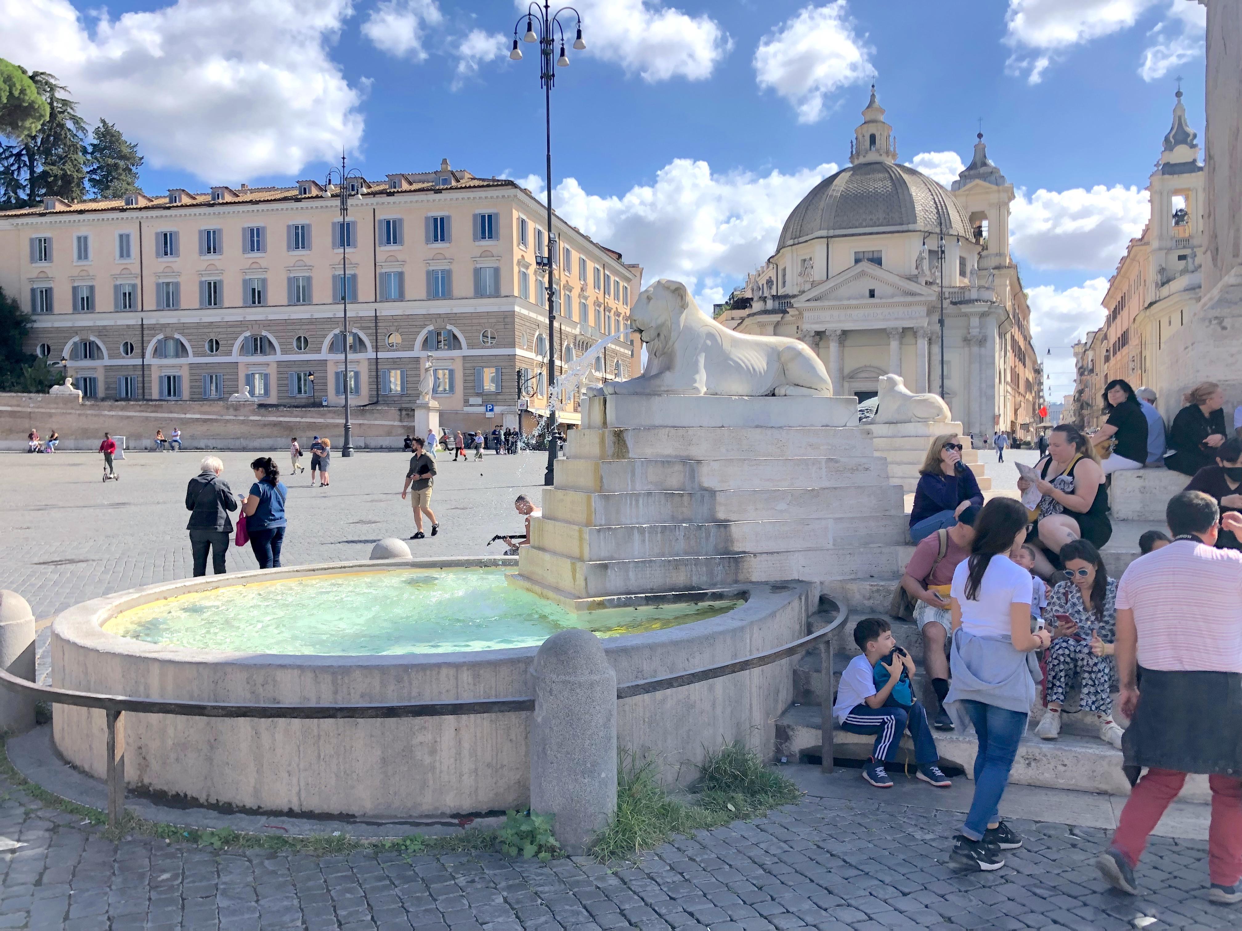 欧洲游记：罗马的人民广场 Piazza del Popolo