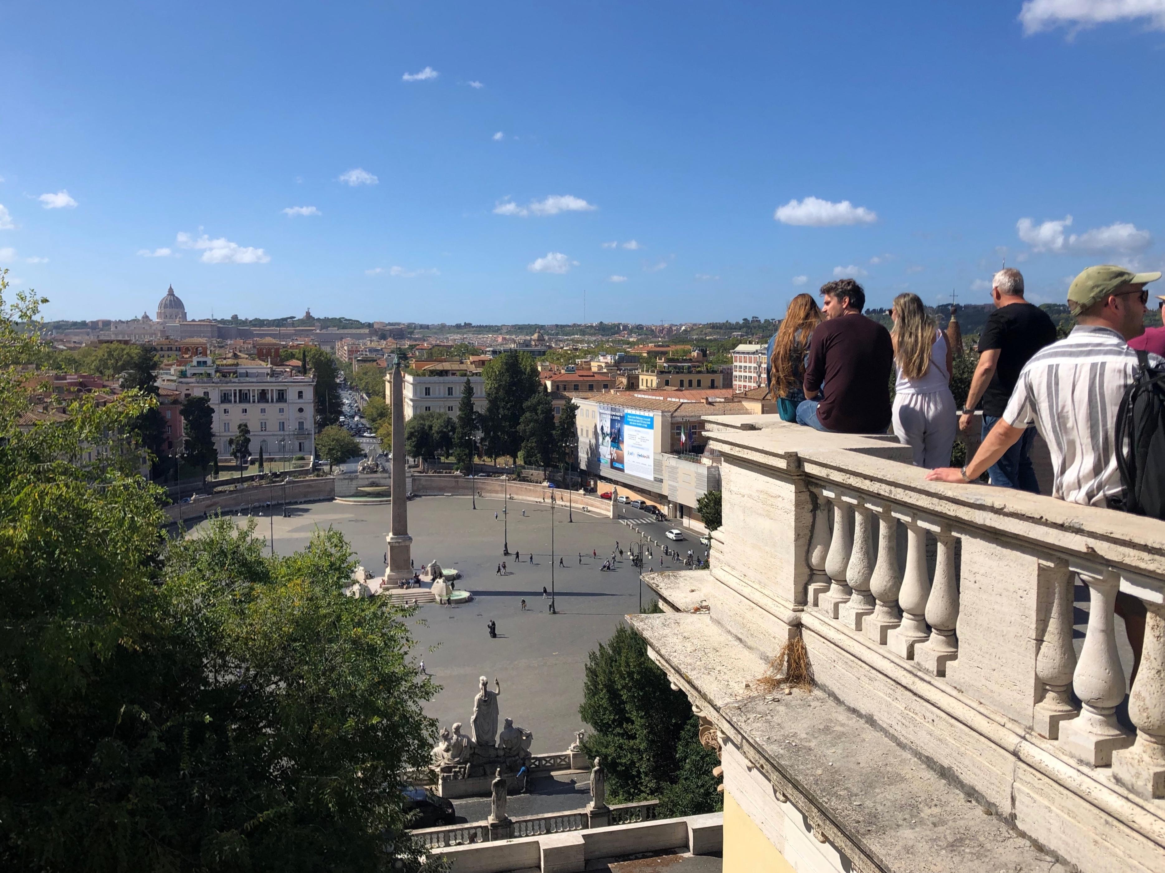欧洲游记：罗马的人民广场 Piazza del Popolo