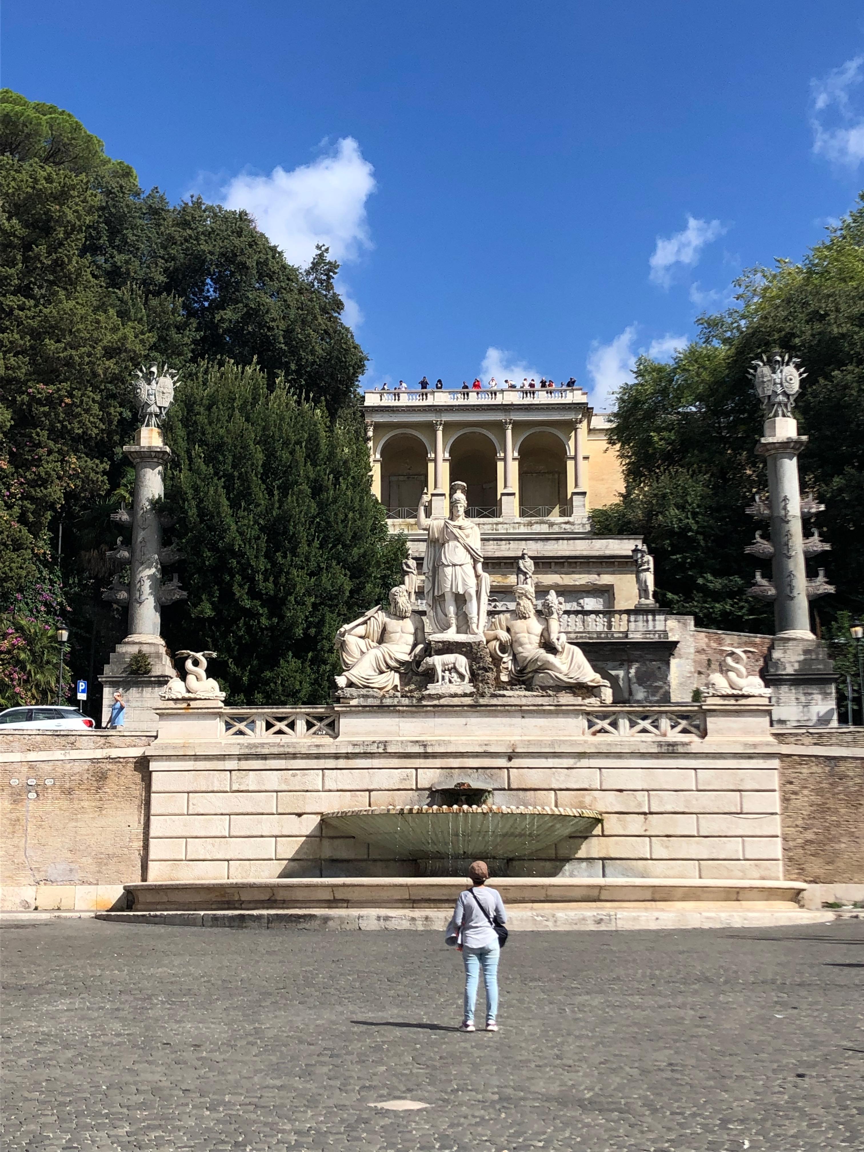 欧洲游记：罗马的人民广场 Piazza del Popolo