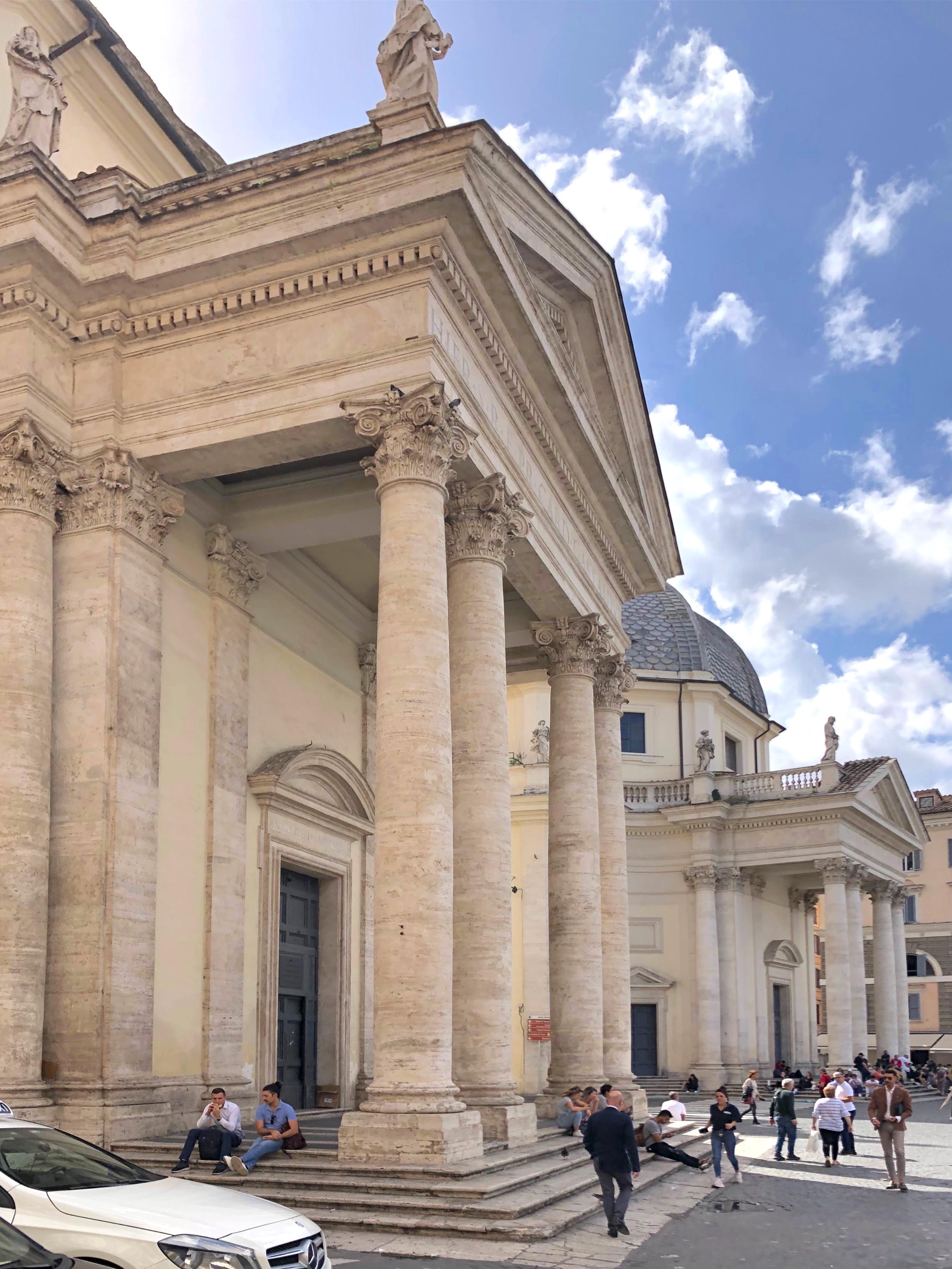 欧洲游记：罗马的人民广场 Piazza del Popolo