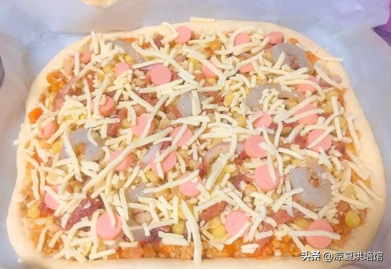 堪比BSK的新手披萨（含饼底做法，pizza酱做法）