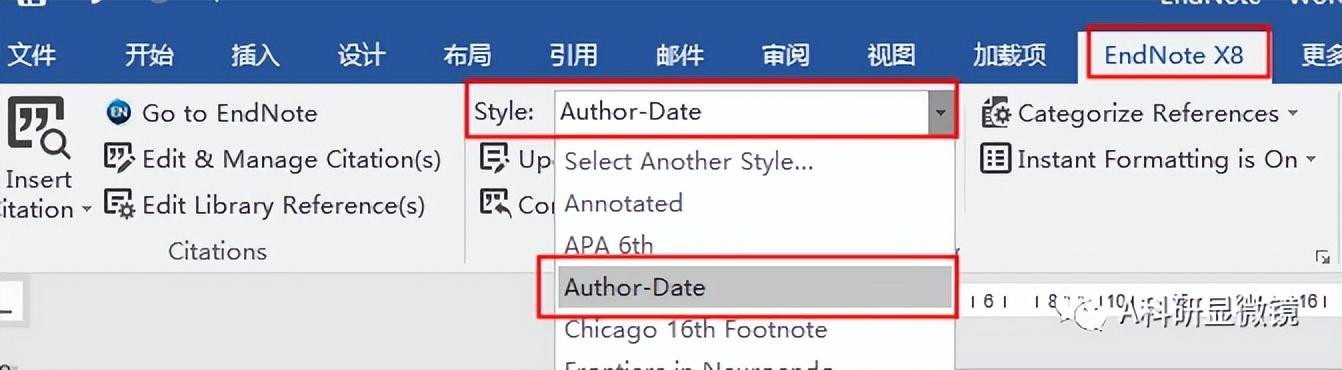 保姆级教程，如何使用EndNote修改论文中的引文格式-Citations