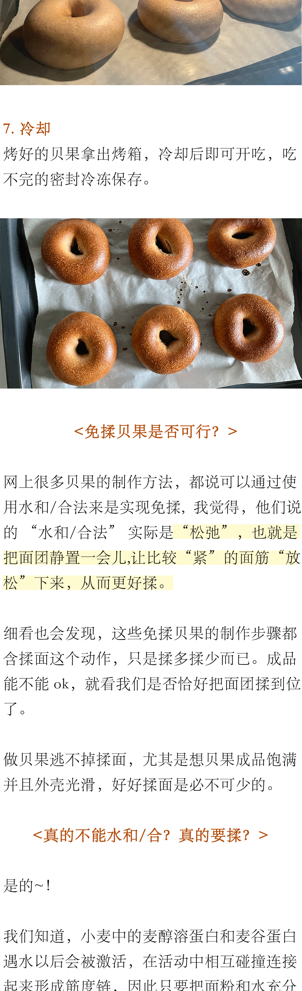 消耗淡奶油第二弹：奶香的全麦贝果