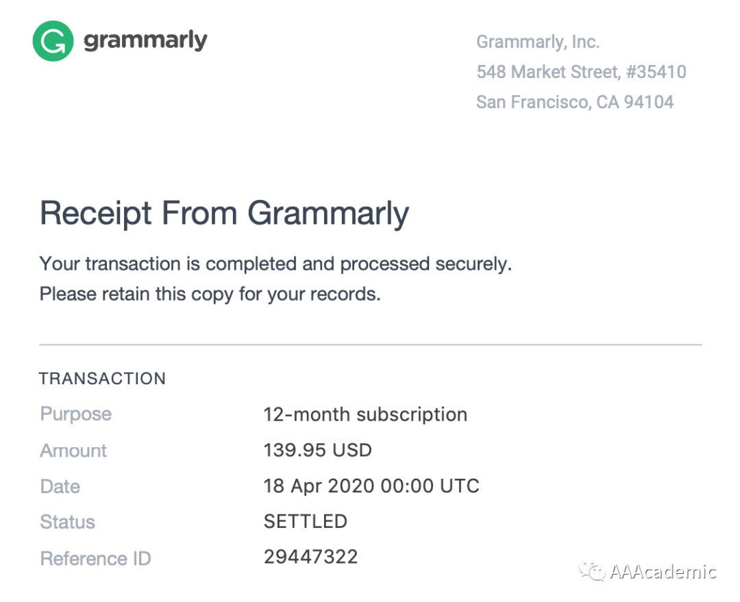 Grammarly & Turnitin 检测福利