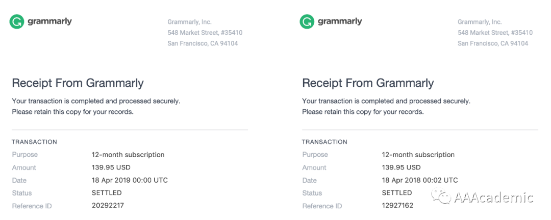 Grammarly & Turnitin 检测福利