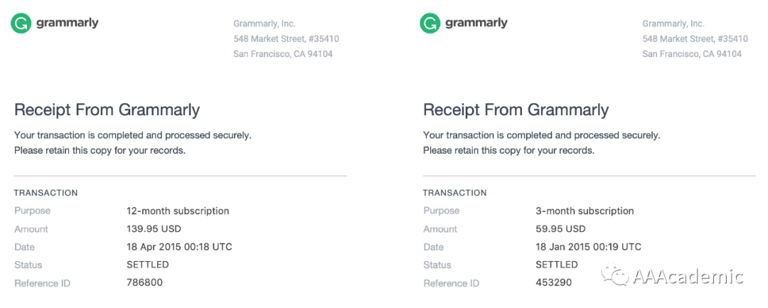 Grammarly & Turnitin 检测福利
