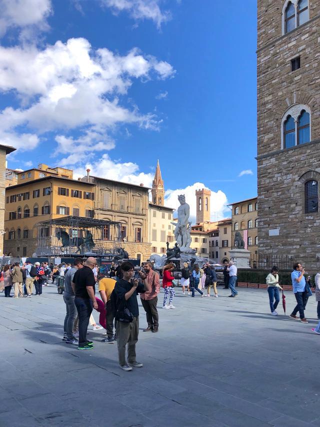 欧洲游记：佛罗伦萨的领主广场 Piazza della Signoria