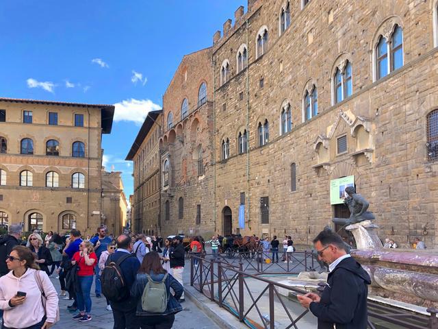 欧洲游记：佛罗伦萨的领主广场 Piazza della Signoria