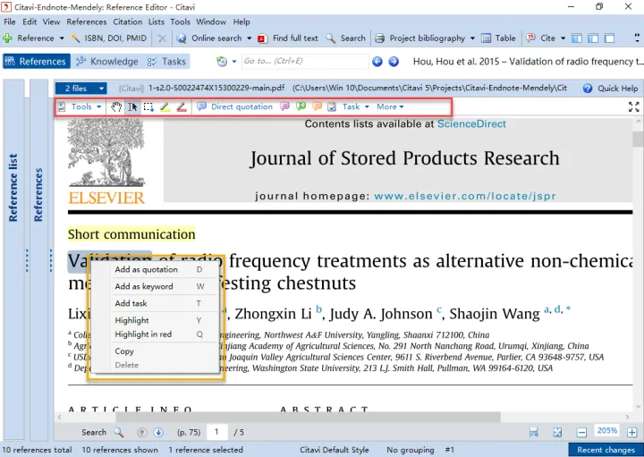 Citavi、Endnote、Mendeley 功能大比拼！到底哪一款才是众望所归的终极文献管理软件？