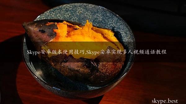 Skype安卓版本使用技巧,Skype安卓实现多人视频通话教程
