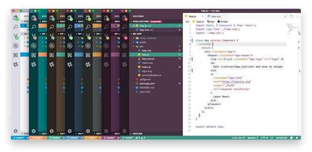 分享 7 个新鲜的 VSCode 漂亮的代码主题，让你的开发心情更愉悦